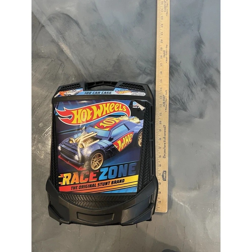 Hot Wheels Diecast 100 Car Carrying‎ Case On Wheels Rolling Storage Organizer